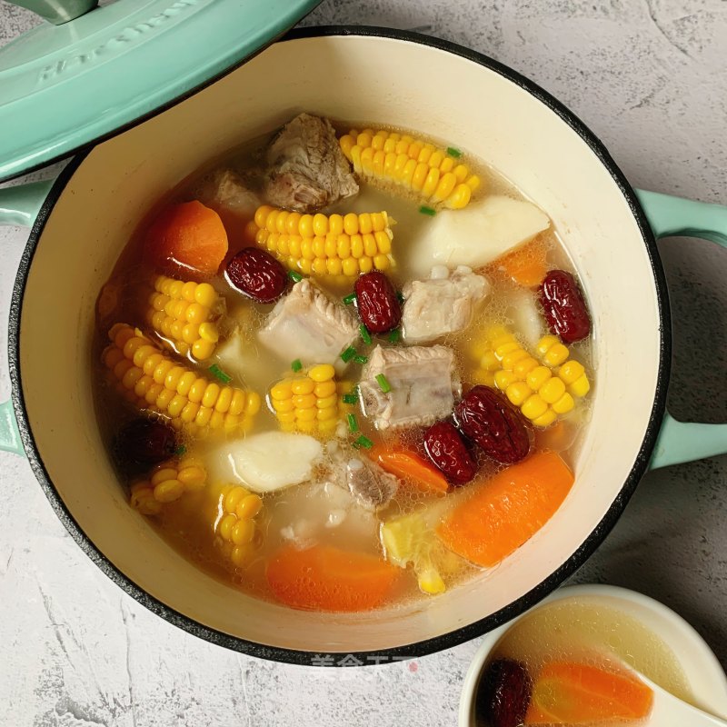 Corn Pork Ribs Soup recipe