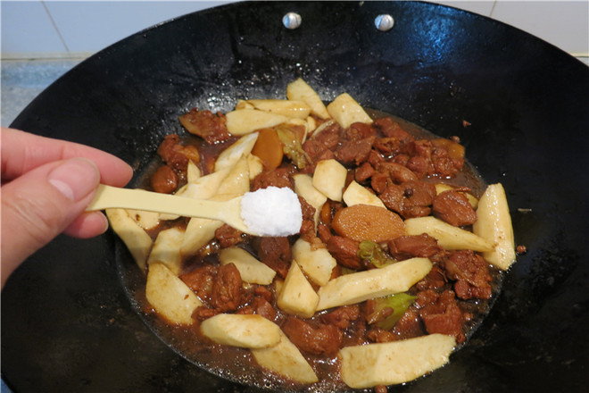 When Tendon Meat Meets Yam Stick recipe