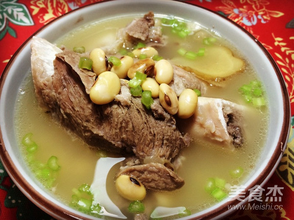 Soy Bean Big Bone Soup recipe