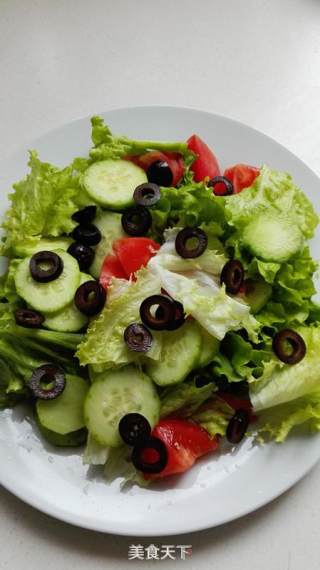 Red Wine Vinegar Salad recipe