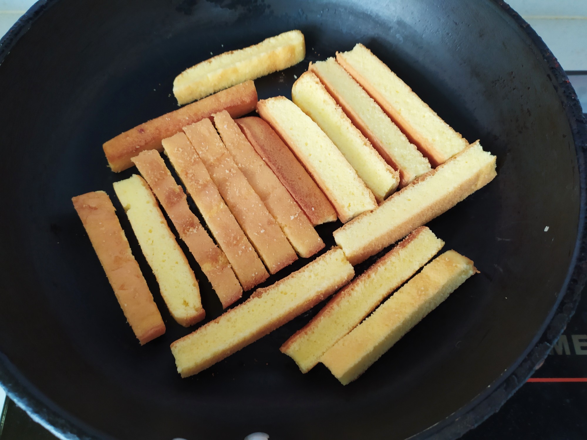 Fried Cake Bars recipe