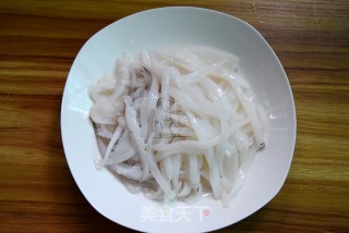 Cucumber Mixed Squid recipe