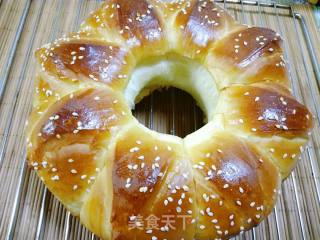 #蛋美食#crown Bread recipe