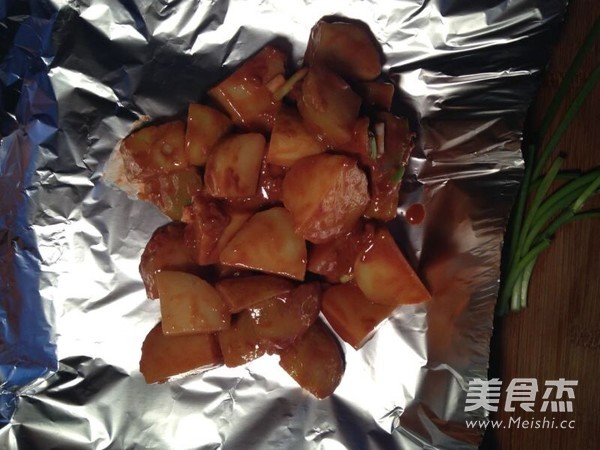 Baked Potatoes with Fermented Bean Curd recipe