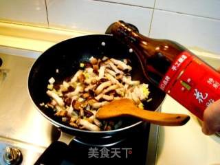 Braised Vermicelli with Asparagus and Mushrooms recipe