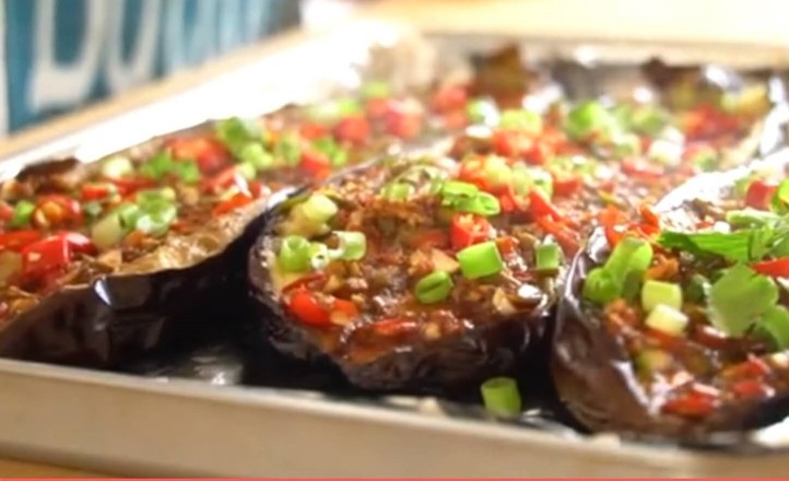 The Best Way to Roast Eggplant, Neither Stir-fry Nor Deep-fry, Healthy and Healthy recipe