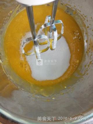 #aca烤明星大赛# Meat Floss Cake Roll recipe