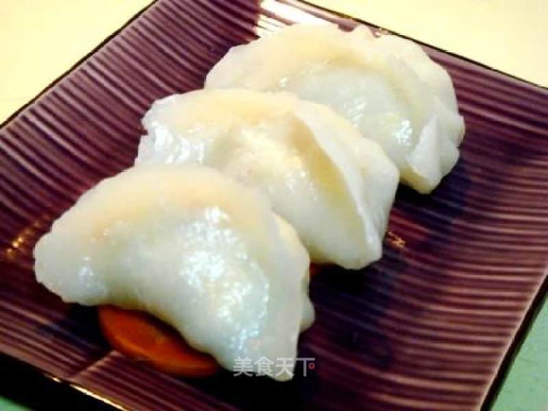 Light and Delicious "steamed White Jade Shrimp Dumplings" recipe