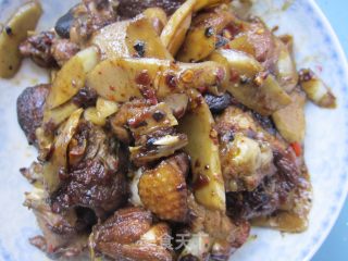 Fried Duck with Ginger recipe