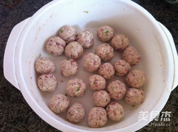 Nan Fried Meatballs recipe