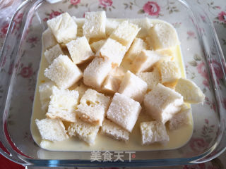 Toast Egg Pudding recipe