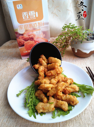 Crispy Pork Strips recipe