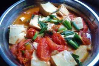 Tomato Boiled Tofu recipe