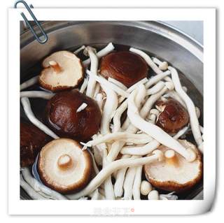 Double Mushroom Beef Noodle recipe