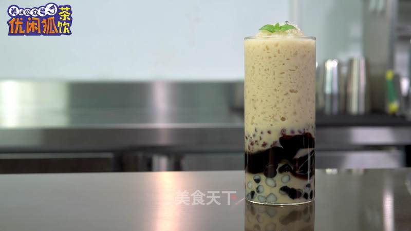 Panda Pearl Grilled Milk Crushed Ice recipe