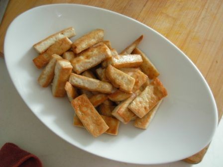 Spicy Fried Tofu recipe