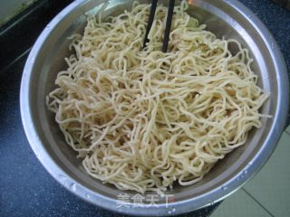 Lentil Braised Noodles recipe