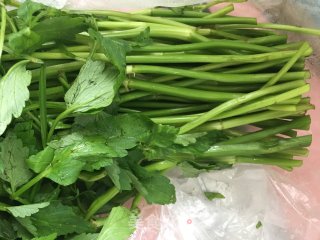 Fried Wild Celery recipe