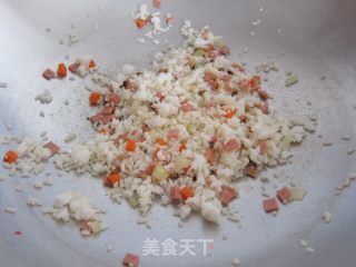 Regeneration of Leftover Rice that Turns Waste into Treasure [cheese Baked Rice] recipe