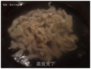 Chicken Shredded Snow Peas recipe