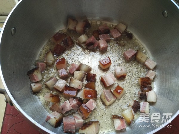 Bacon Braised Rice recipe