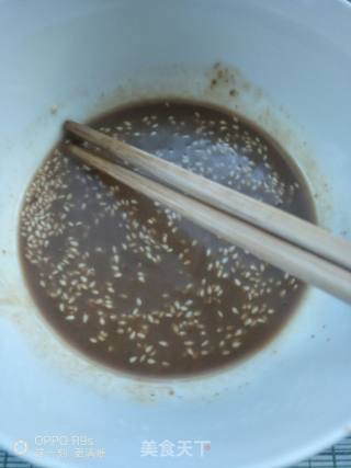 Hand-rolled Noodles with Sesame Sauce recipe