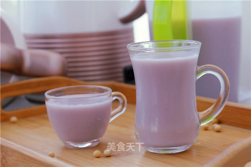 Purple Sweet Potato Soy Milk recipe