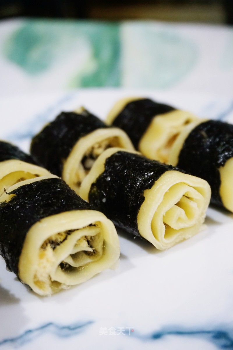 Seaweed Pork Floss Roll recipe