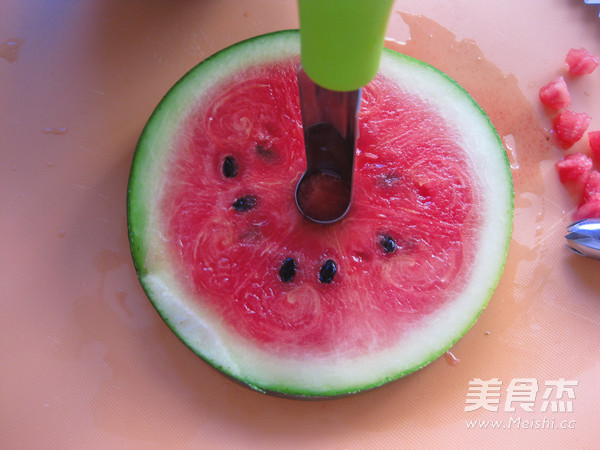 Watermelon Milk Pudding recipe