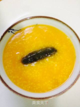 Sea Cucumber Millet Congee recipe