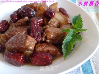 【zhejiang Cuisine】roast Pork with Red Dates recipe