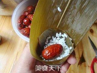 Zongqing Dragon Boat Festival---【red Date Zongzi】 recipe