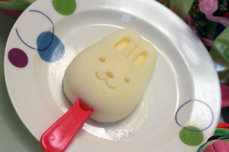 Ice Cream and Bunny Popsicles without Egg Yolk-the Taste is Super Fine and There is No Ice Residue recipe
