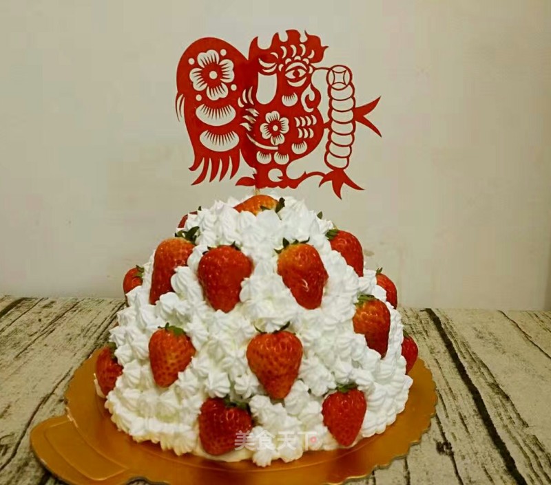 【tianjin】new Year Strawberry Cake recipe