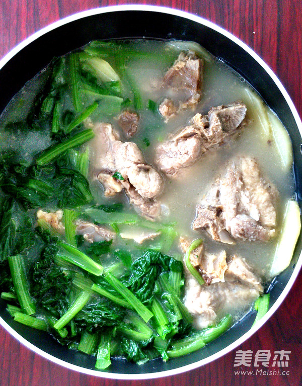 Pork Bone Soup with Chinese Cabbage recipe