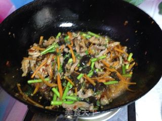 #trust的美木耳试吃#fish-flavored Shredded Pork recipe