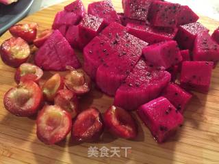 Dragon Fruit Cherry Soda recipe