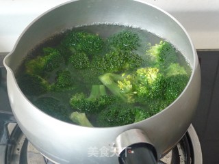 [broccoli in Oyster Sauce] Love to Tune Happiness recipe