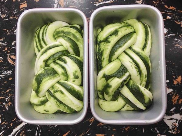 Matcha Souffle Marble Bread recipe