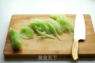 Shredded Bamboo Shoots with Green Onion Oil recipe