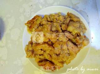 Steamed Bowl with Small Crispy Pork recipe
