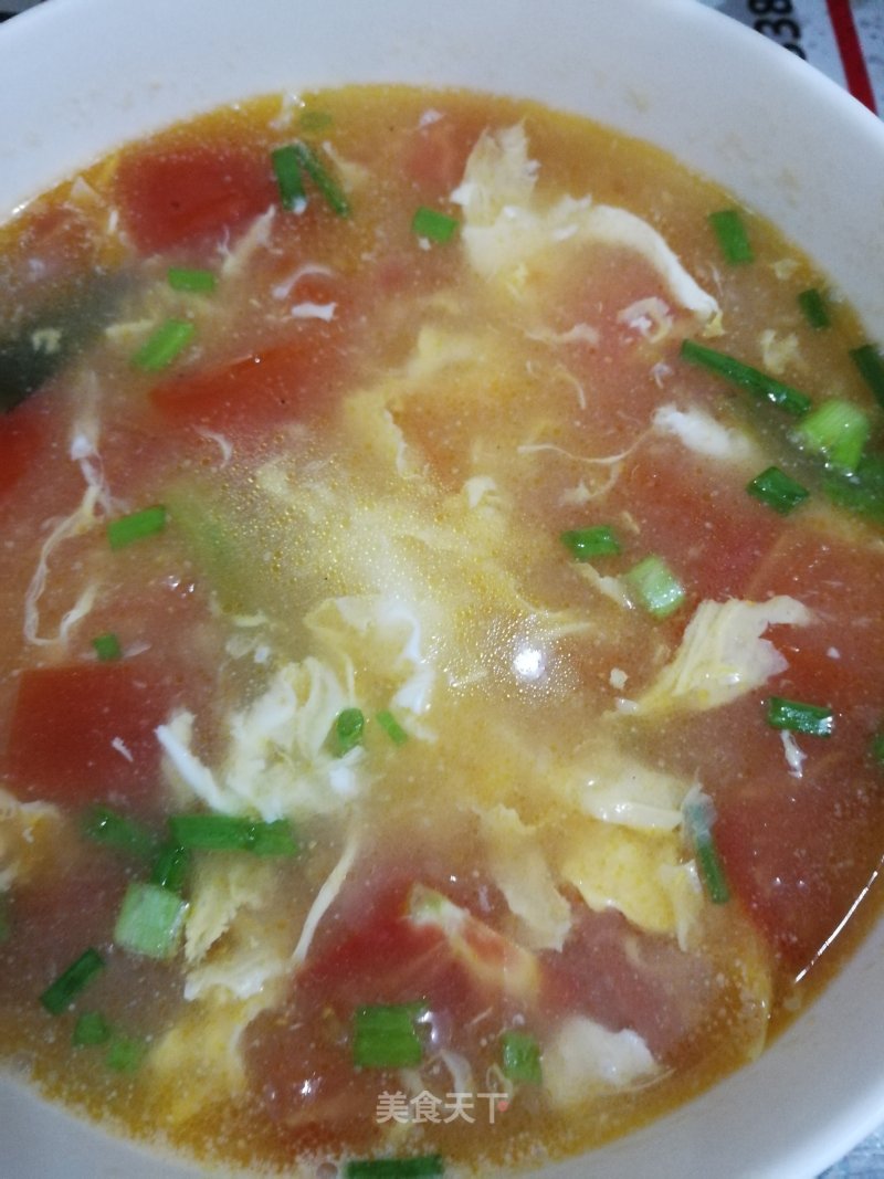Tomato and Egg Soup recipe