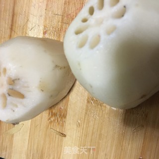 Home-style Fried Lotus Root recipe