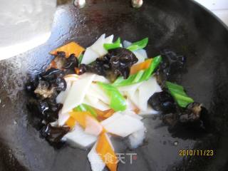 Stir-fried Yam recipe