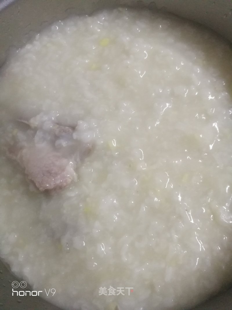 Pork Ribs and Mung Bean Congee