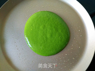 Spinach and Honey Pancakes recipe