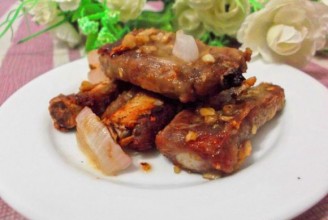 Fermented Bean Curd Garlic Pork Ribs recipe