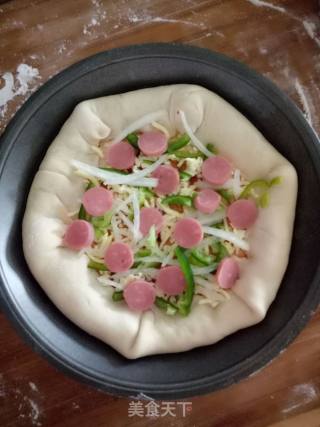 Homemade Snacks #cheese Heart Pizza recipe