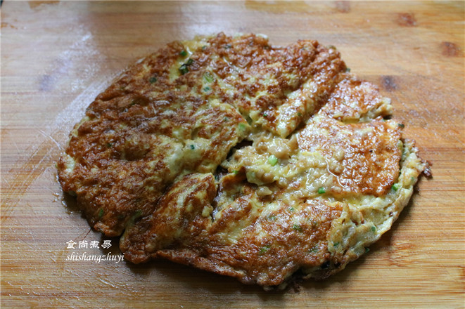 Dried Radish Omelette recipe