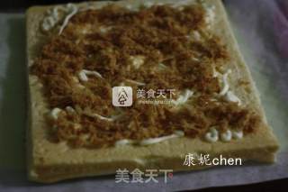 #aca烤明星大赛# Meat Floss Bread Rolls recipe